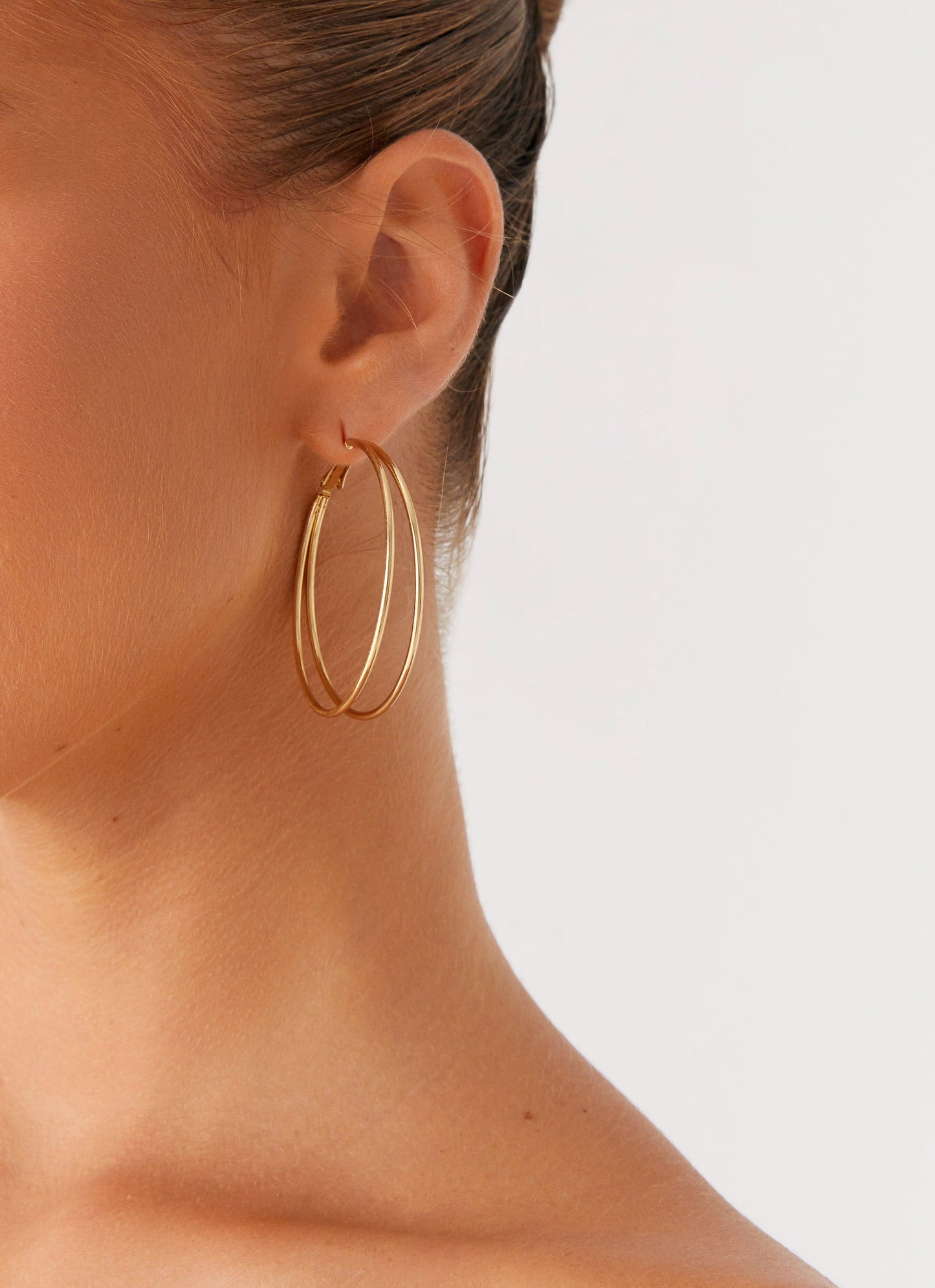 Isabetta Hoop Earrings - Gold