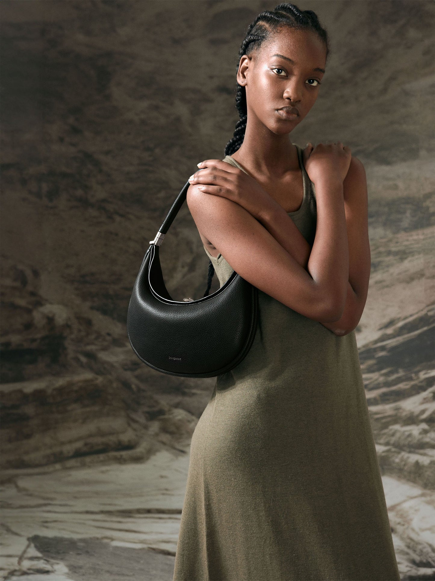 Luna Bag (Silver-tone hardware)