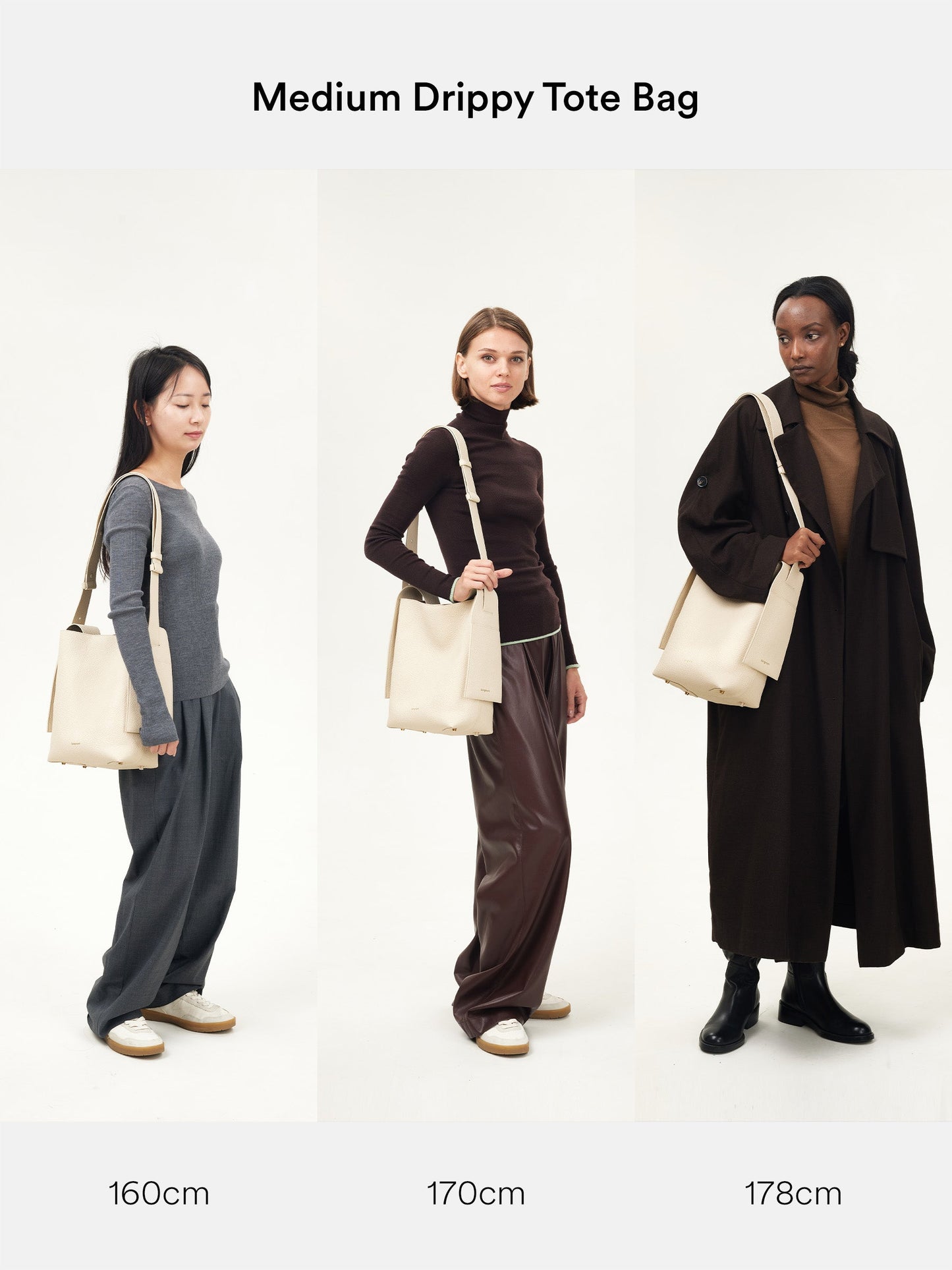 Medium Drippy Tote Bag (vegan leather)