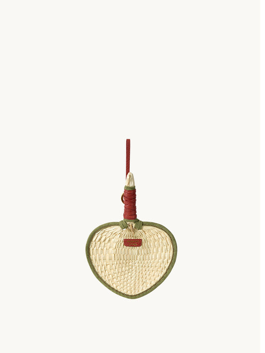 Woven Fan Charm